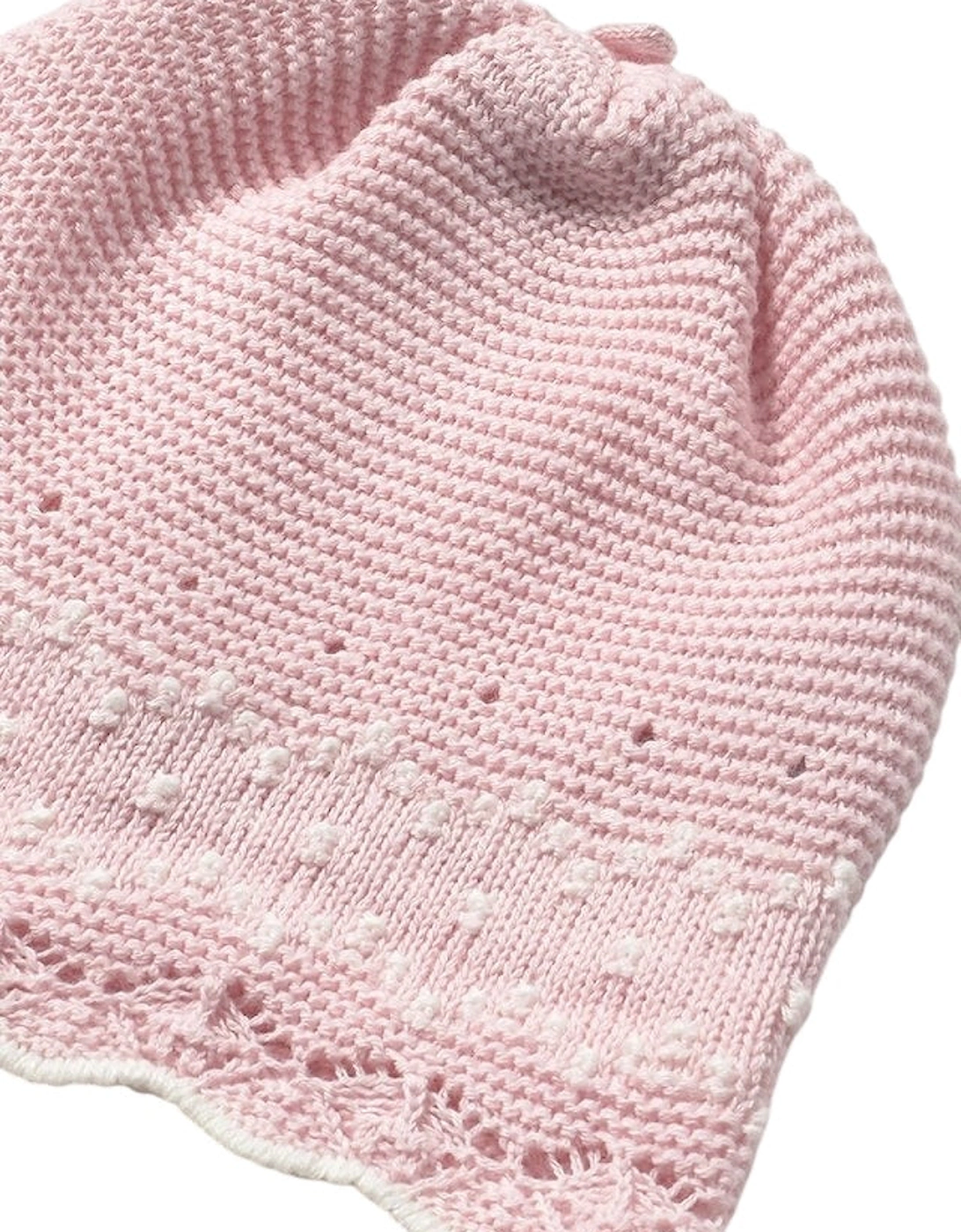 Girls Pale Pink Knit Pant Set