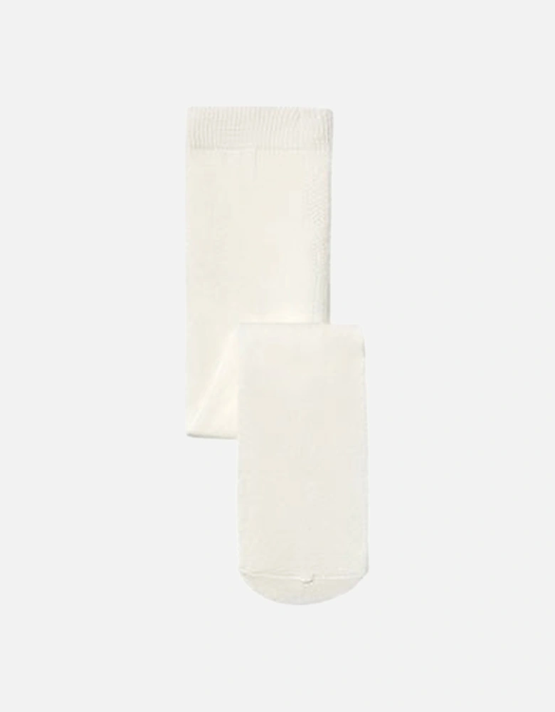 Girls Cream Tights