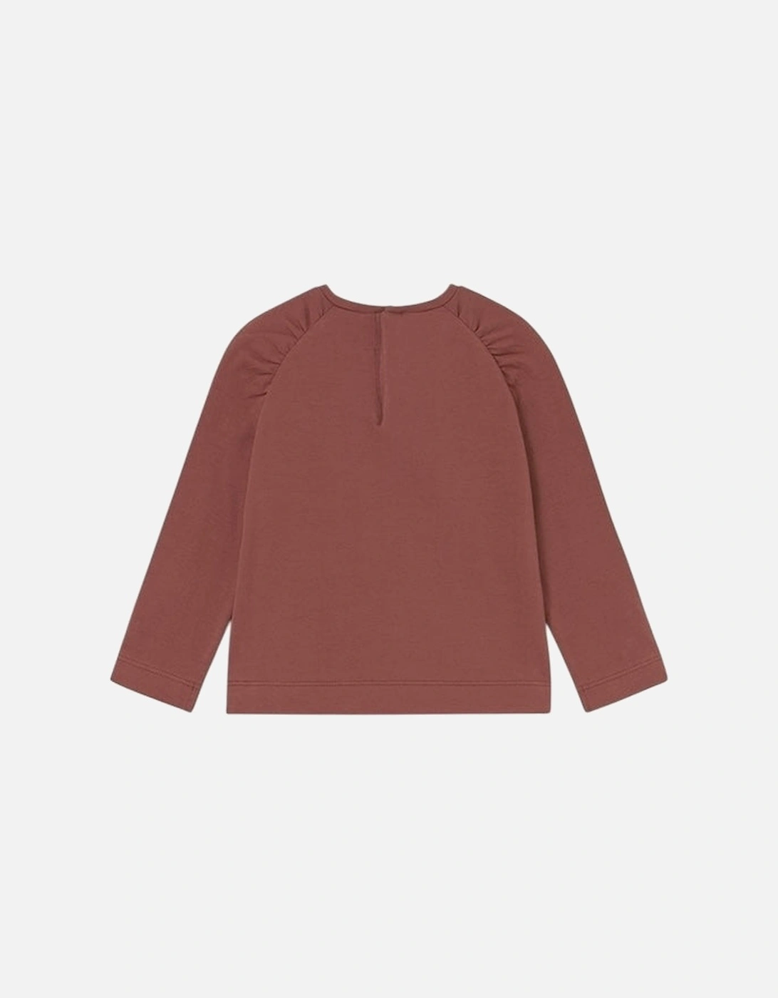 Girls Terracotta Print Top