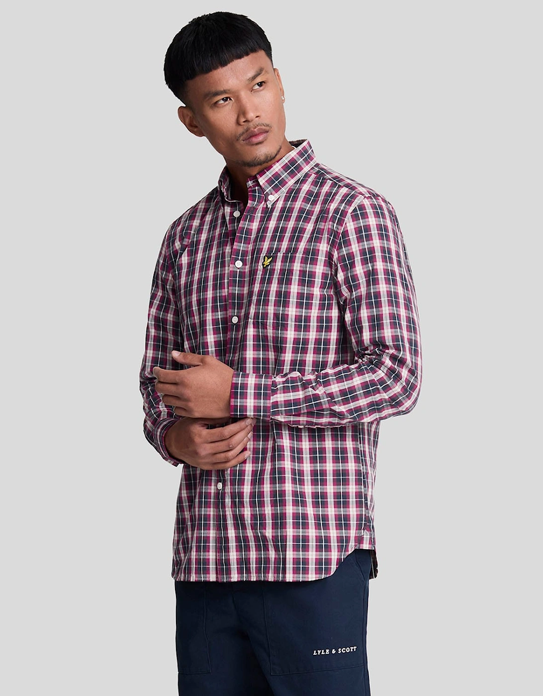 Washed Check Poplin Shirt, 6 of 5