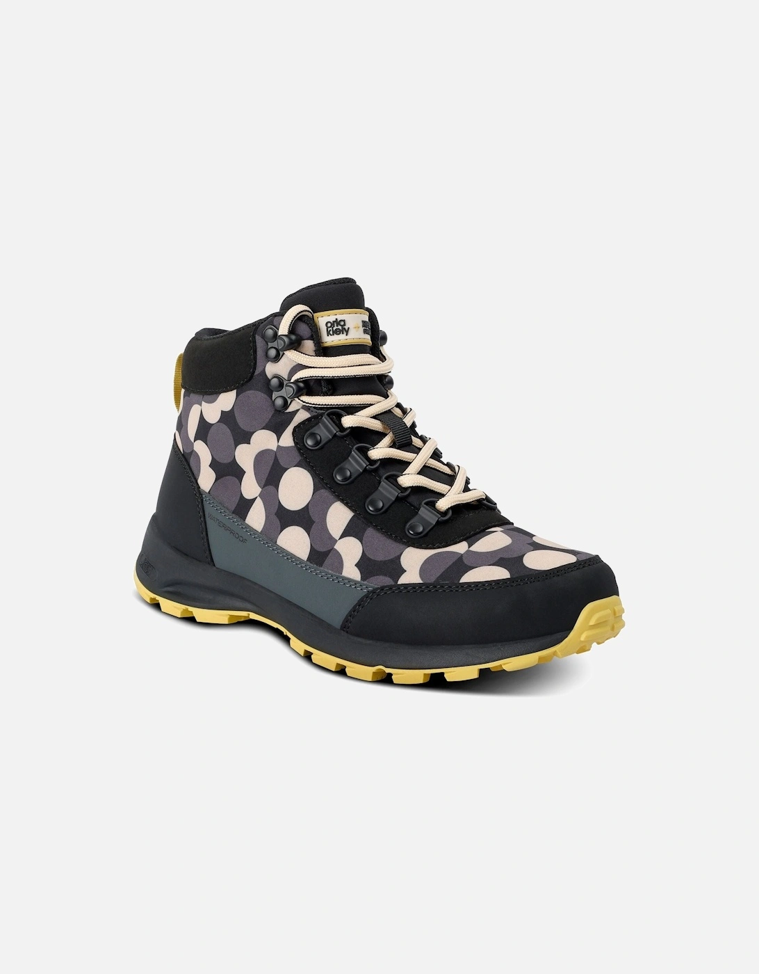 Womens Orla Kiely Printed Walking Boots, 2 of 1
