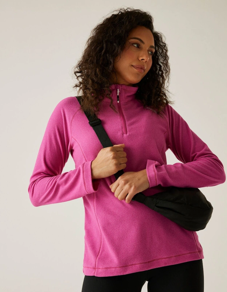 Womens Montes Lightweight Half Zip Fleece