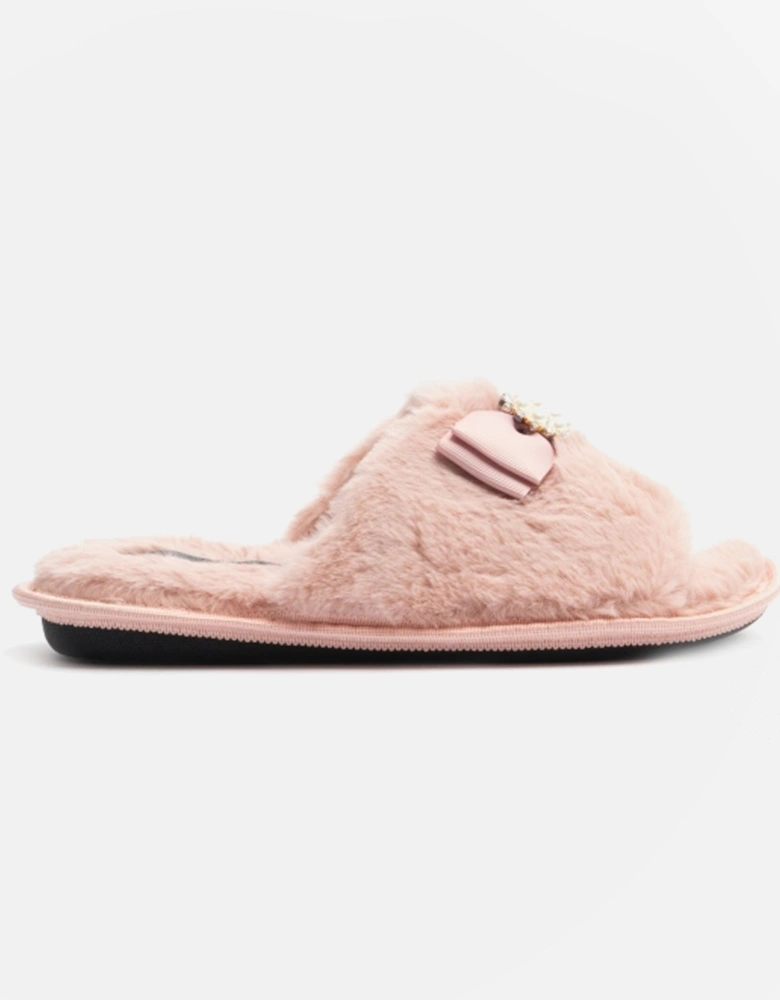 Jo & Joe EMPRESS Womens Open Toe Mule Slippers Blush