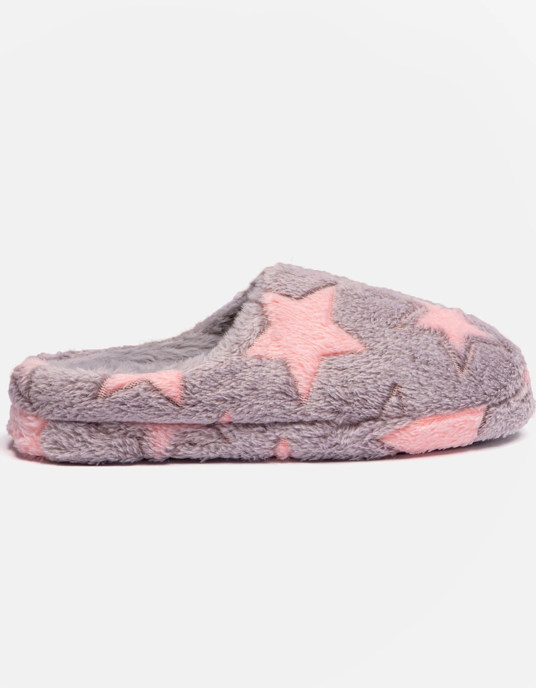 Jo & Joe HALO Womens Slippers Grey, 5 of 4
