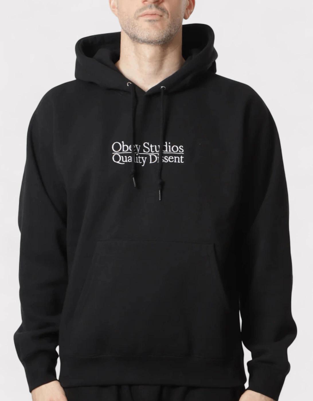 Quality Dissent Hoodie Black