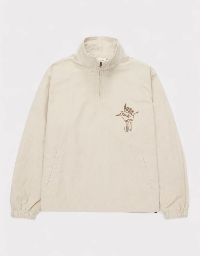 Corduroy Qtr Zip Anorak