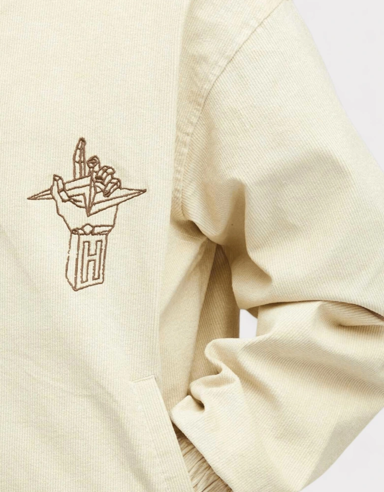 Corduroy Qtr Zip Anorak
