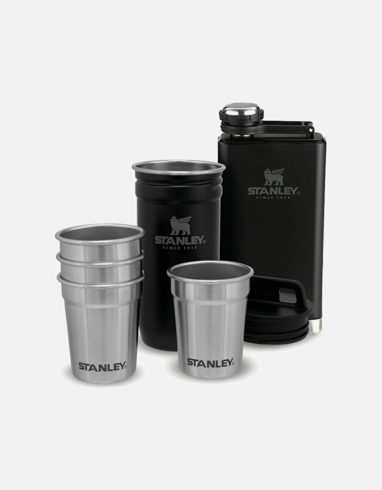 Pre-Party Shot Glass + Flask Set Water Bottle