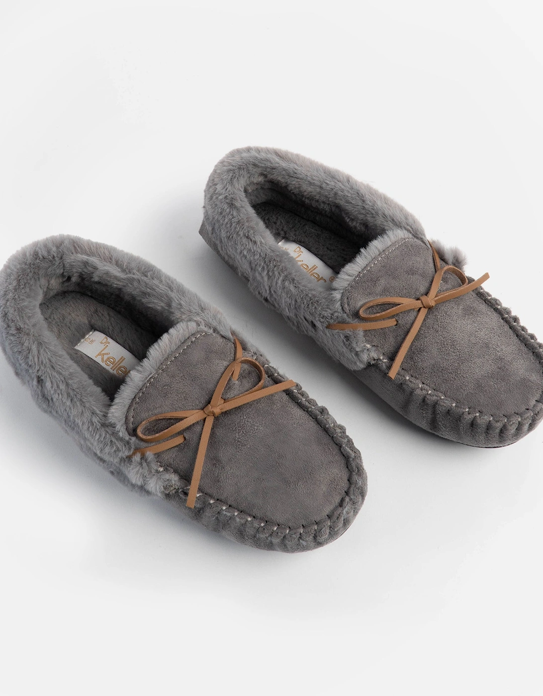 VANESSA Womens Slippers Grey, 8 of 7