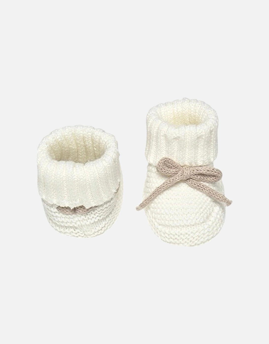 Neutral Knit Booties