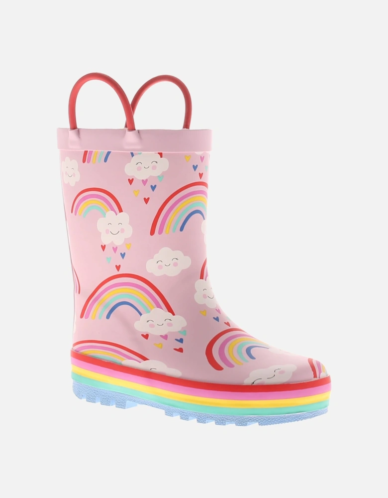 Love Rainbows Girls' Boots UK Size