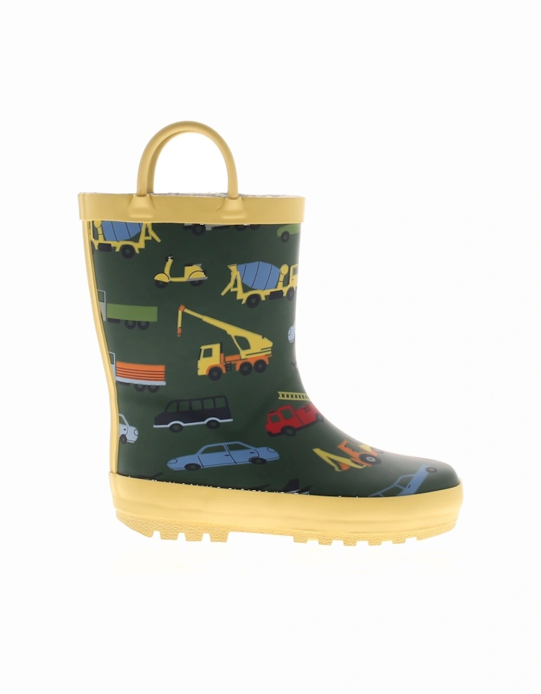 Childrens Rubbe Boys' Boots UK Size