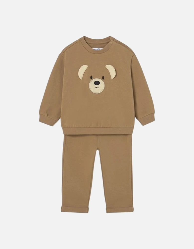 Boys Camel Bear Tracksuit