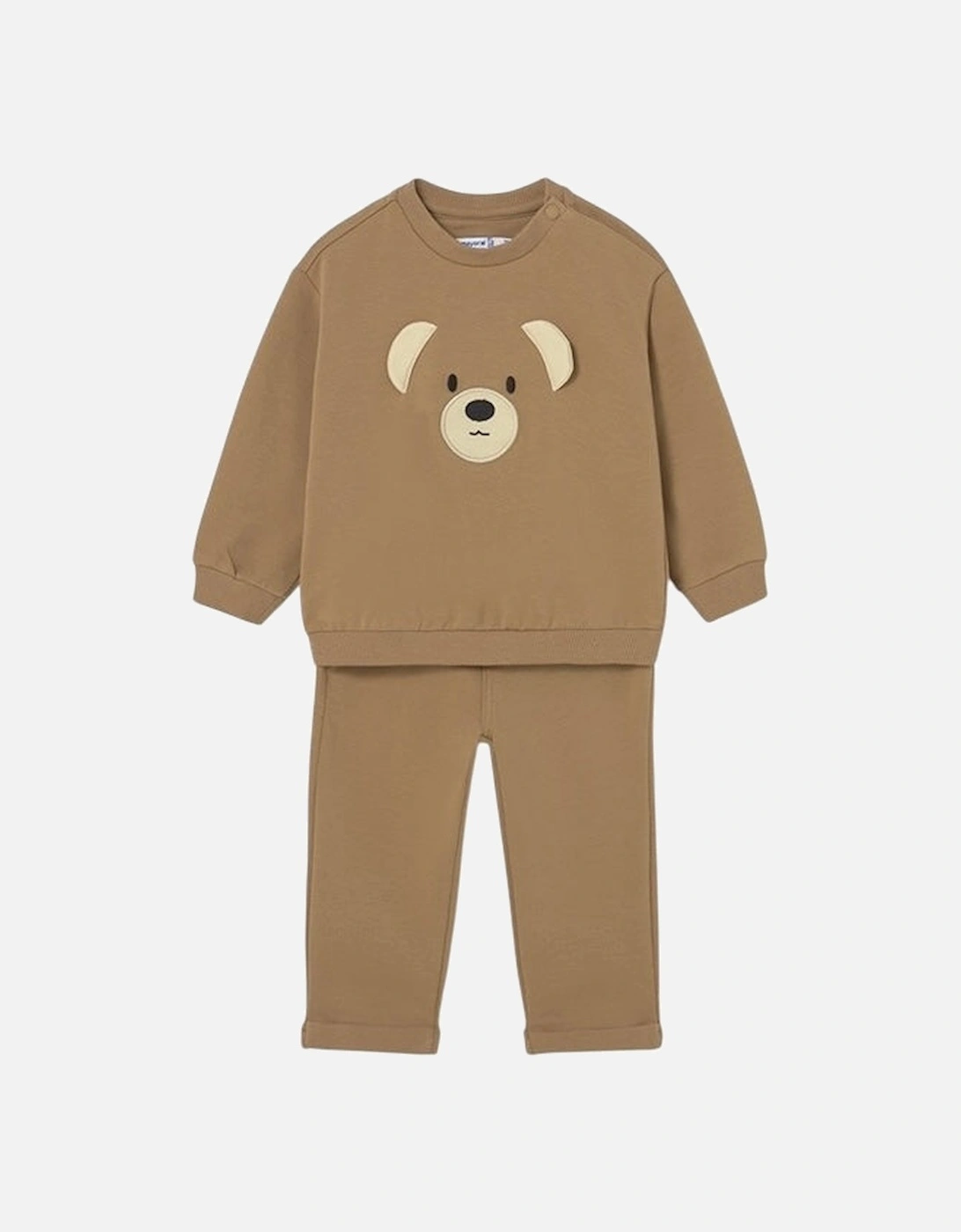 Boys Camel Bear Tracksuit, 4 of 3