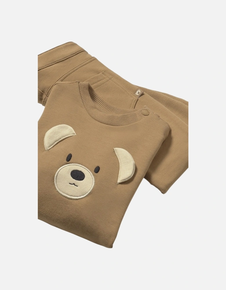 Boys Camel Bear Tracksuit