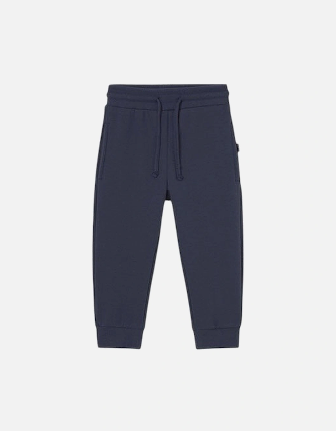 Boys Navy Basic Joggers, 4 of 3