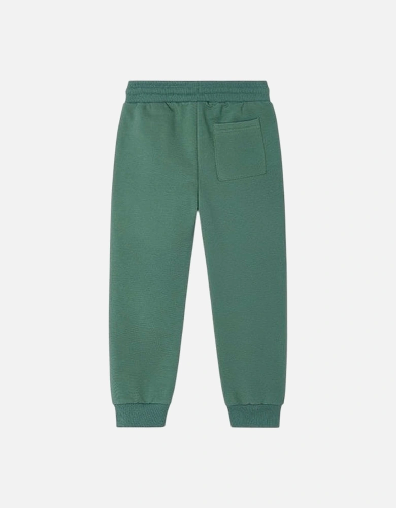 Boys Green Basic Joggers