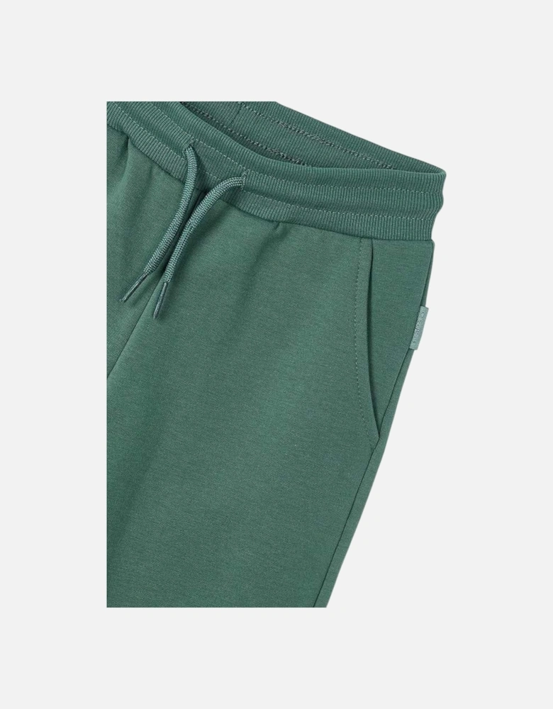 Boys Green Basic Joggers