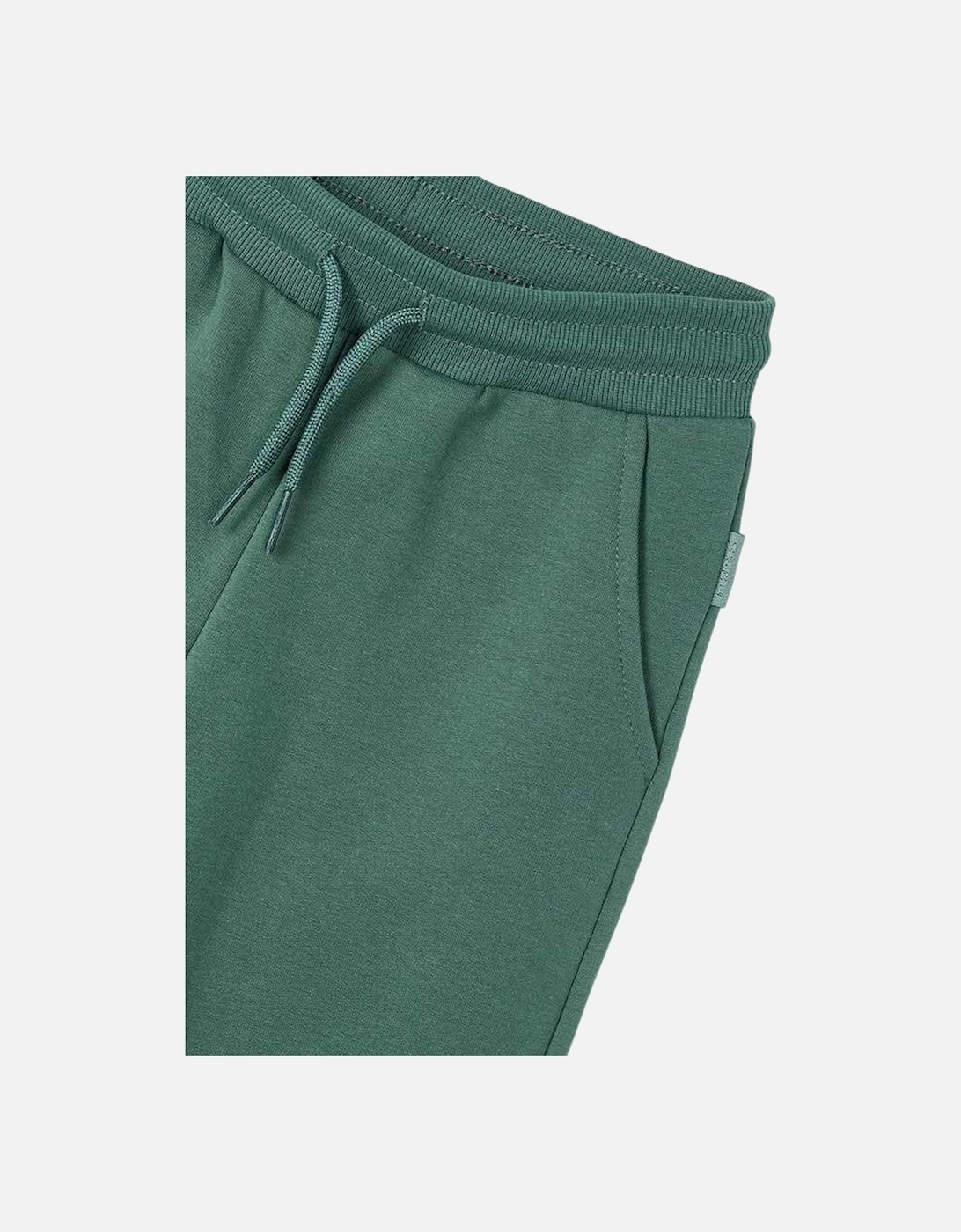 Boys Green Basic Joggers