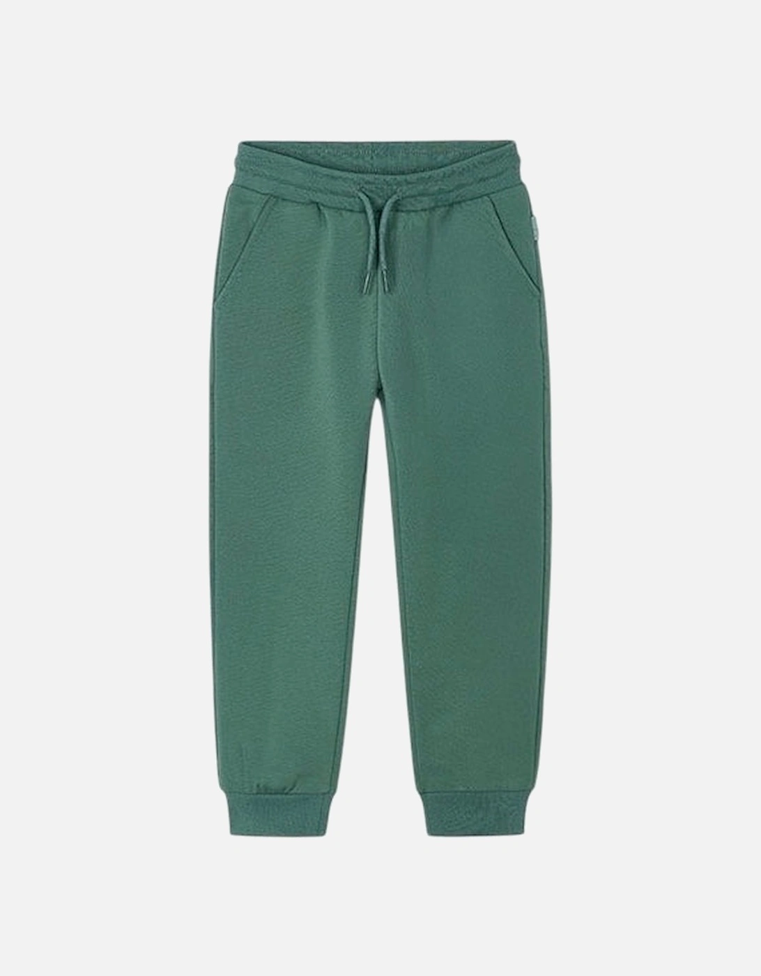 Boys Green Basic Joggers, 4 of 3
