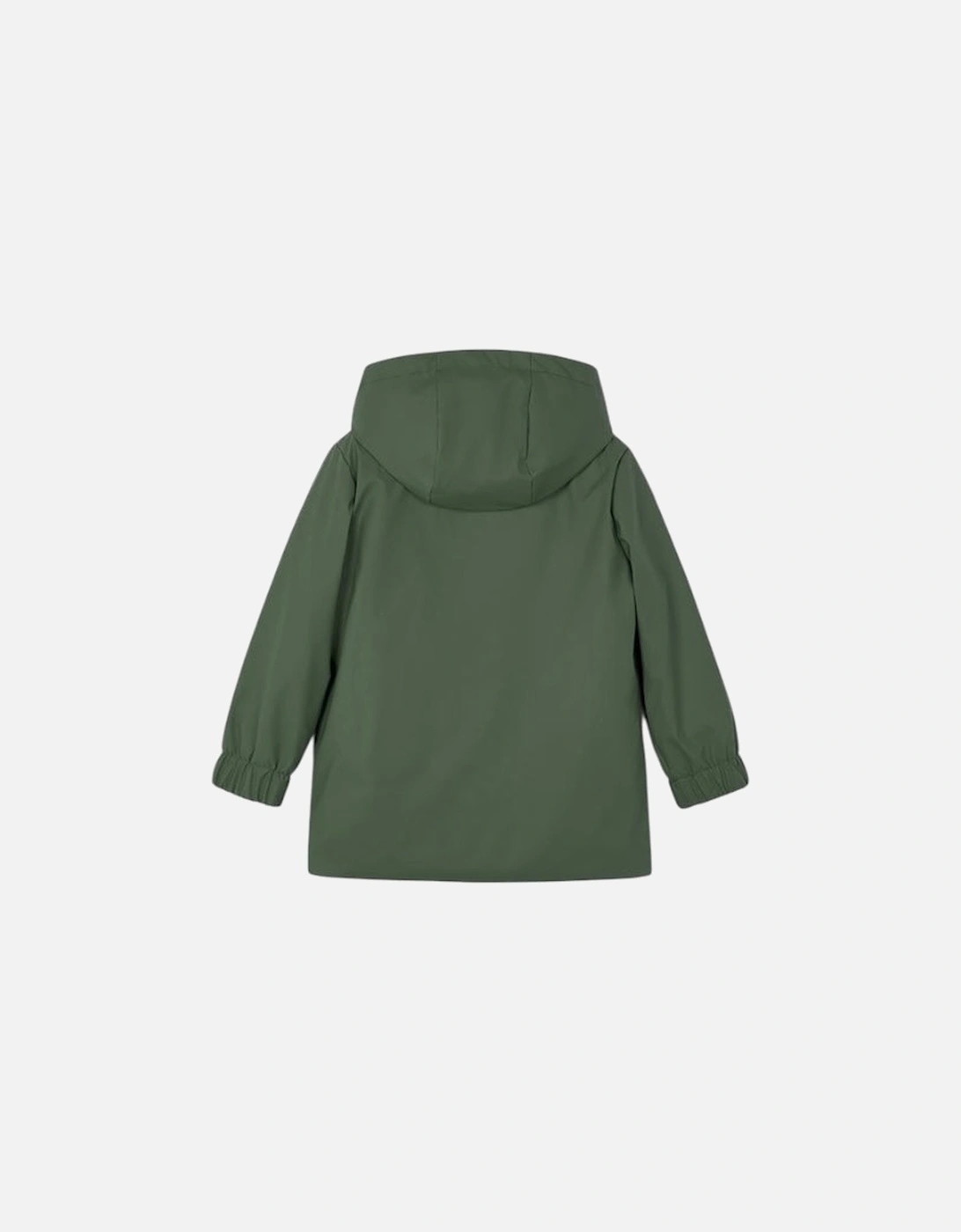 Boys Khaki Green Rain Coat