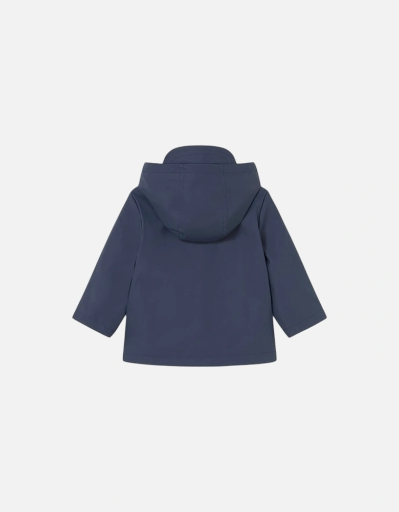 Boys Navy Rain Coat