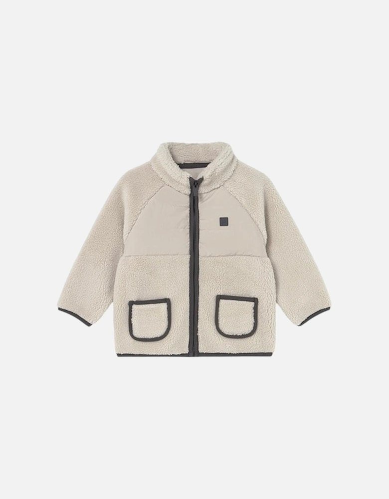 Boys Stone Zip Up Fleece Jacket