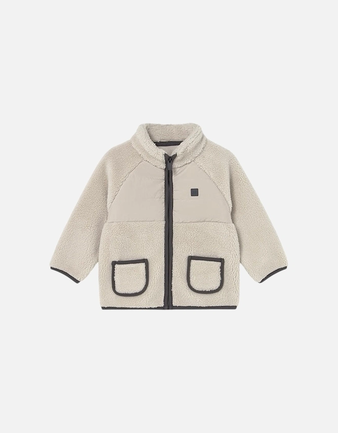 Boys Stone Zip Up Fleece Jacket, 6 of 5