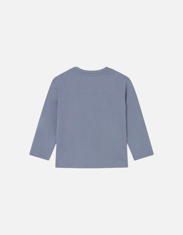 Boys Blue Logo Top