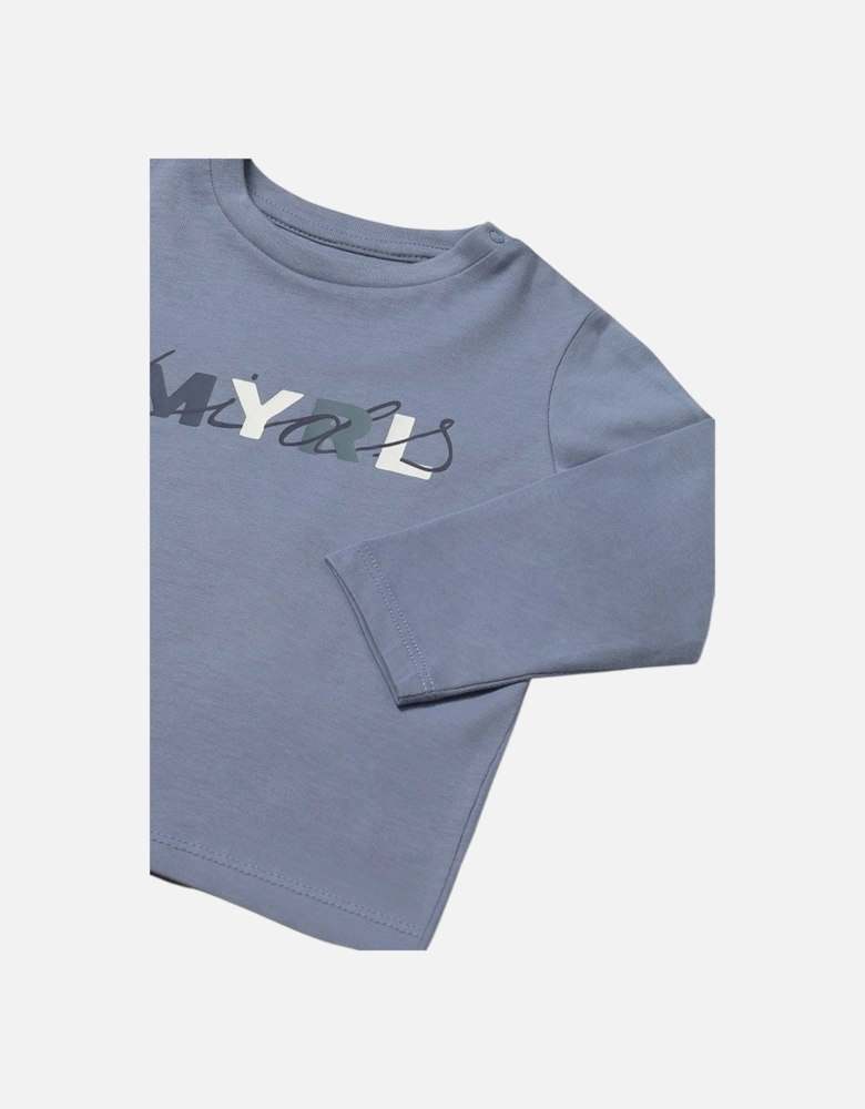 Boys Blue Logo Top
