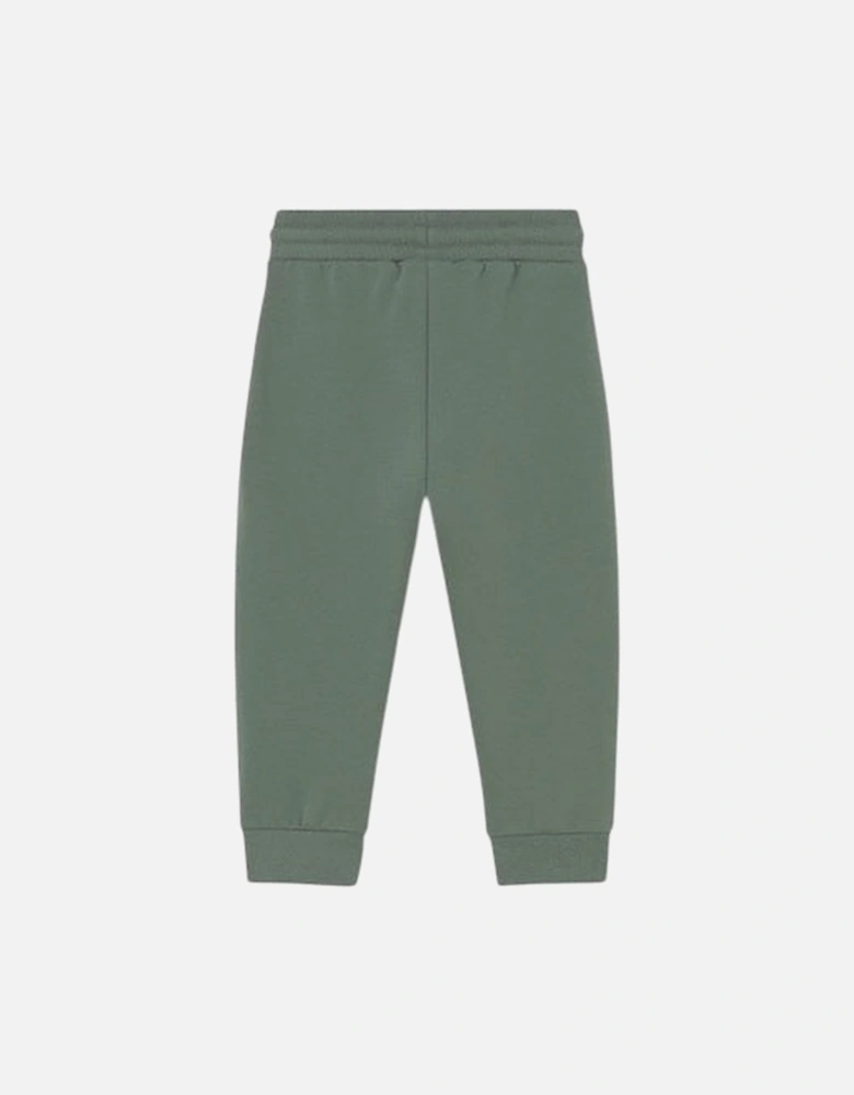 Boys Green Basic Joggers