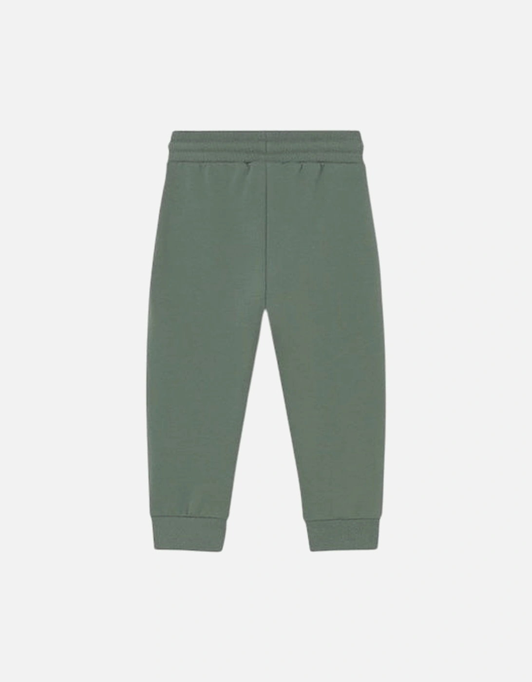 Boys Green Basic Joggers