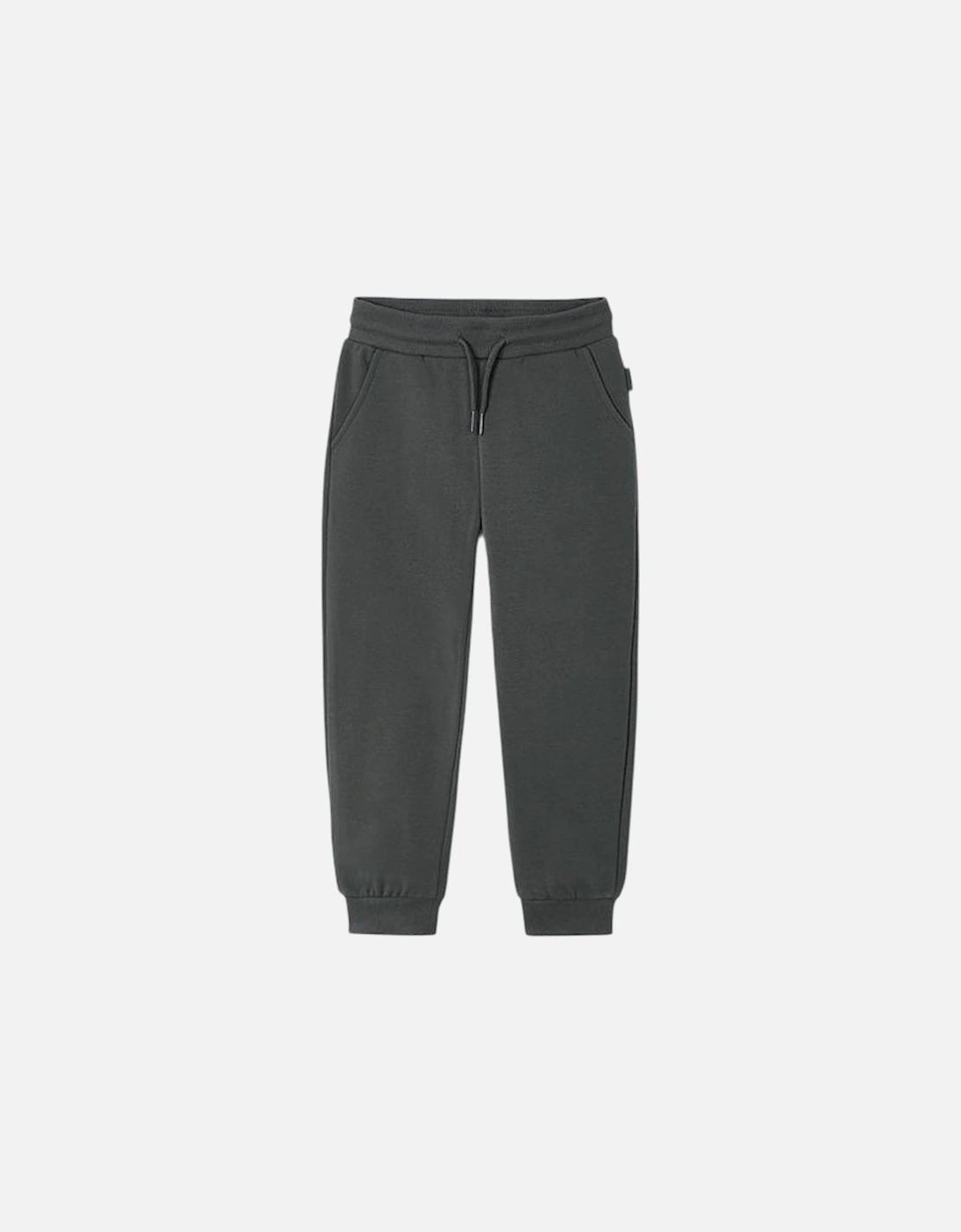 Boys Grey Basic Joggers, 4 of 3