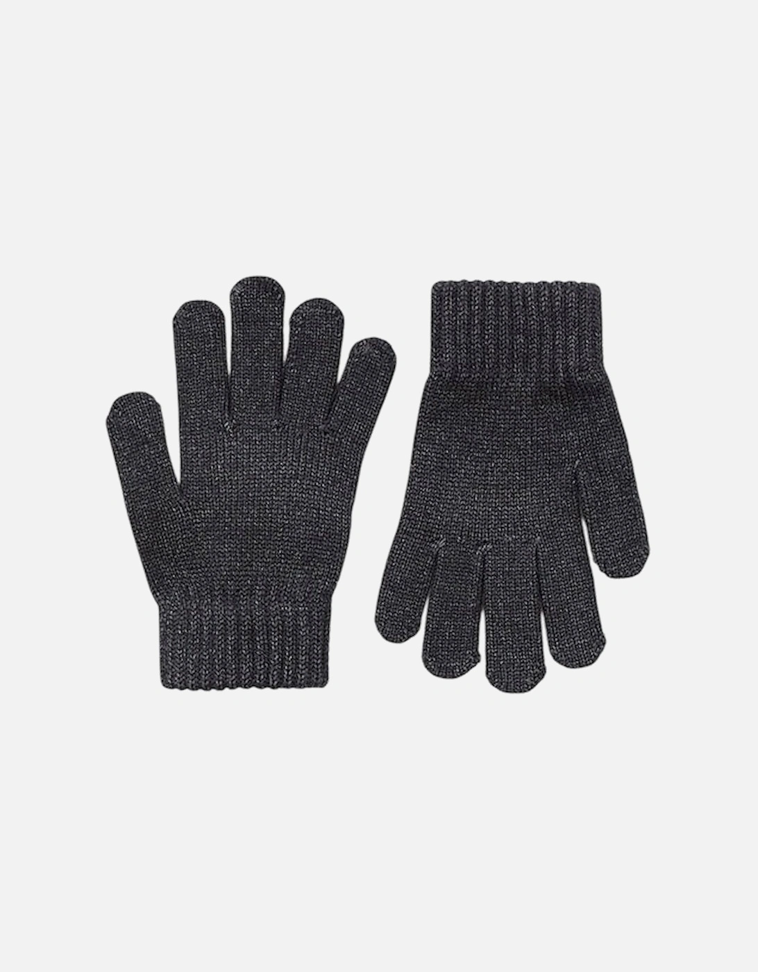 Boys Grey Knit Gloves, 3 of 2