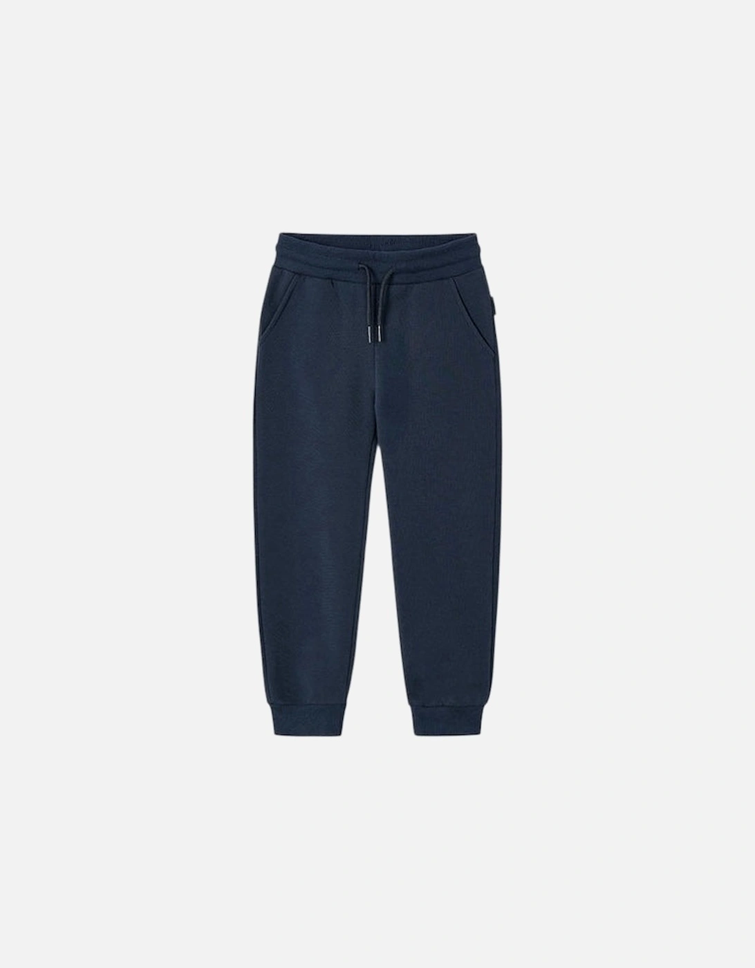 Boys Navy Basic Joggers, 4 of 3