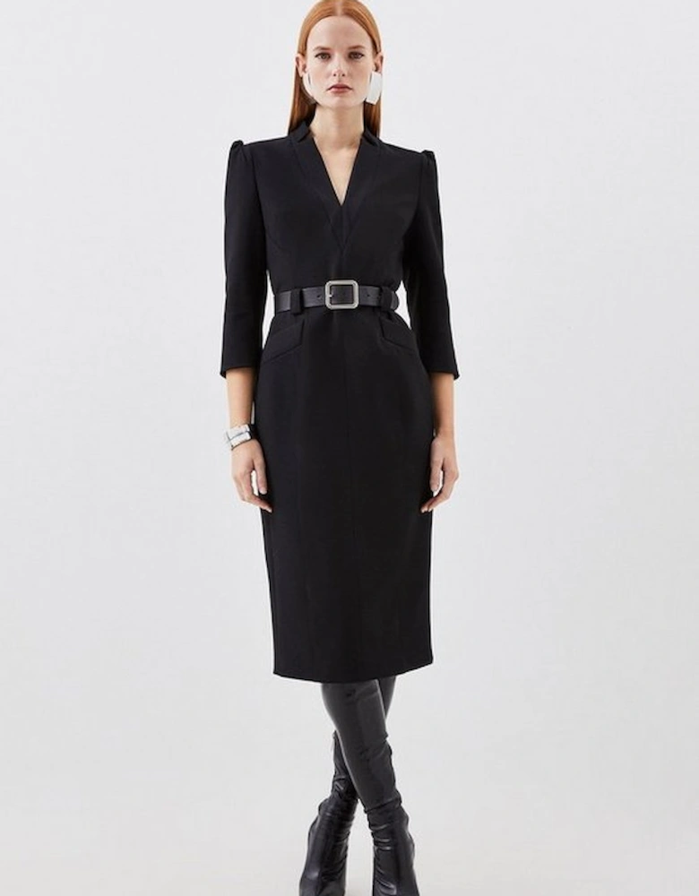 Compact Stretch Forever Tailored Dress