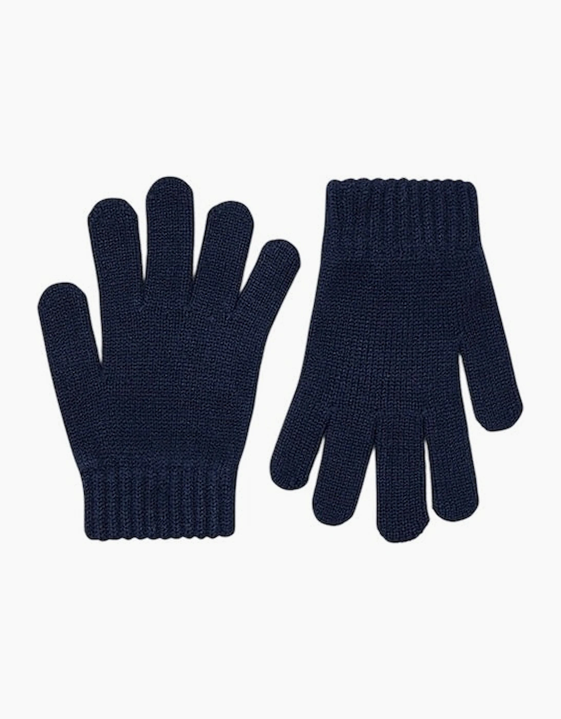 Mayoral Boy's Boys Navy Knit Gloves - Navy/Navy - Size: UPTO 8 years