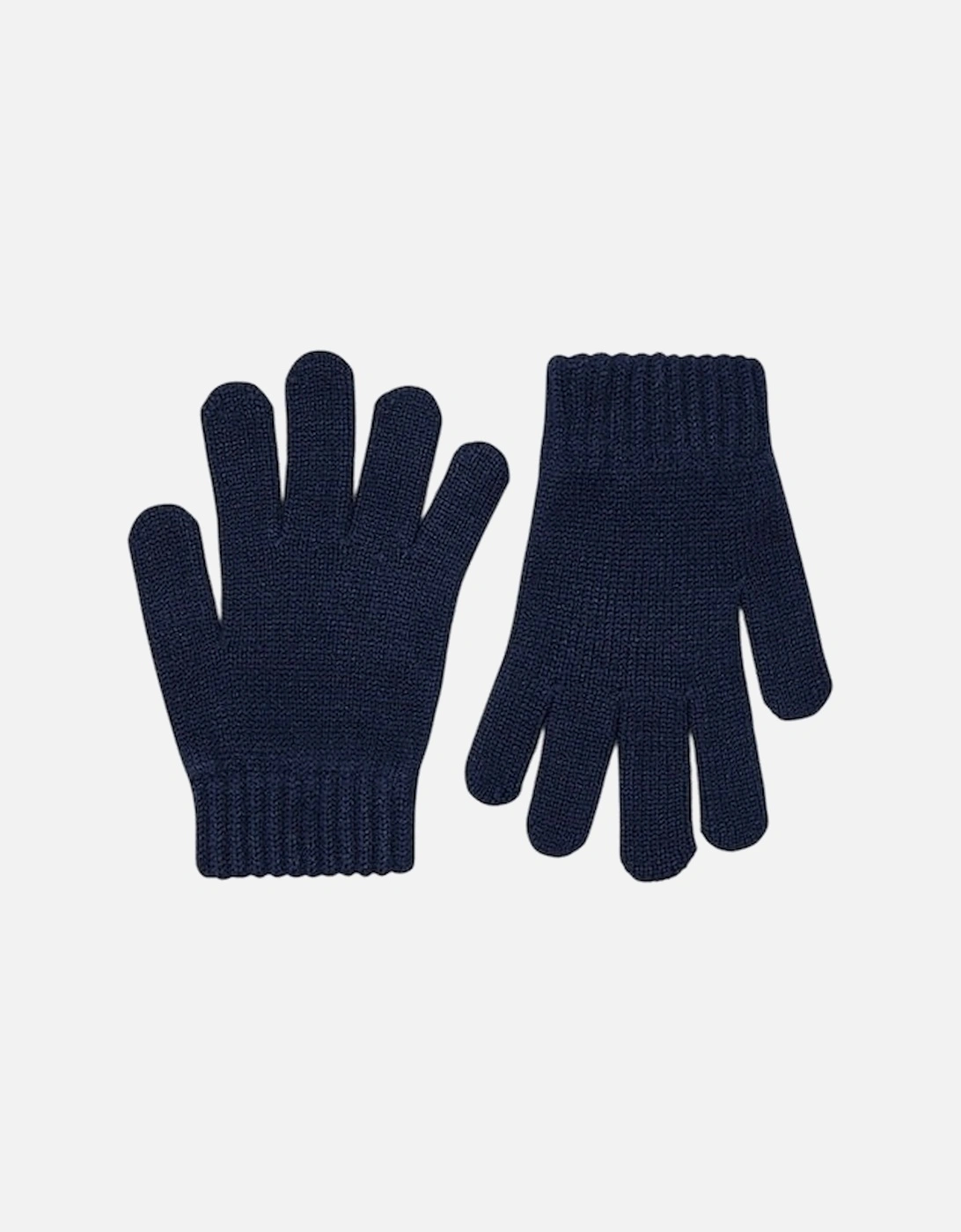 Boys Navy Knit Gloves, 3 of 2