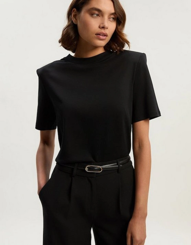 Power Shoulder Jersey T-Shirt