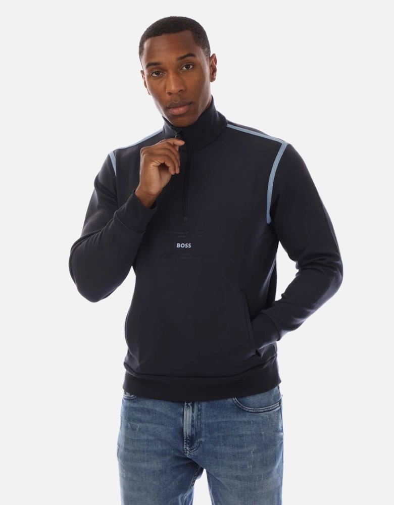 Sweat Tape Quarter-Zip Sweatshirt
