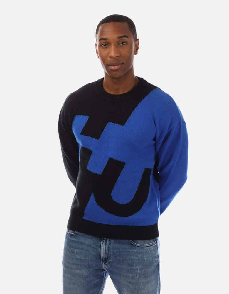 Knitted Crewneck Sweatshirt
