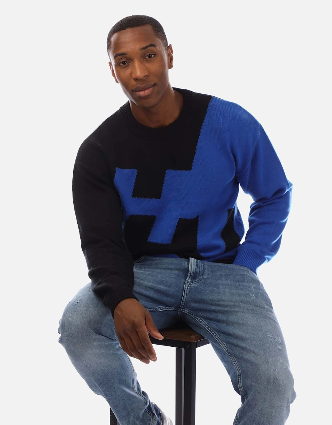 Knitted Crewneck Sweatshirt