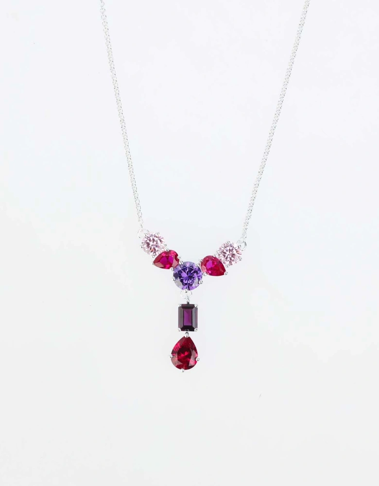 Y-Shape Silver Necklace