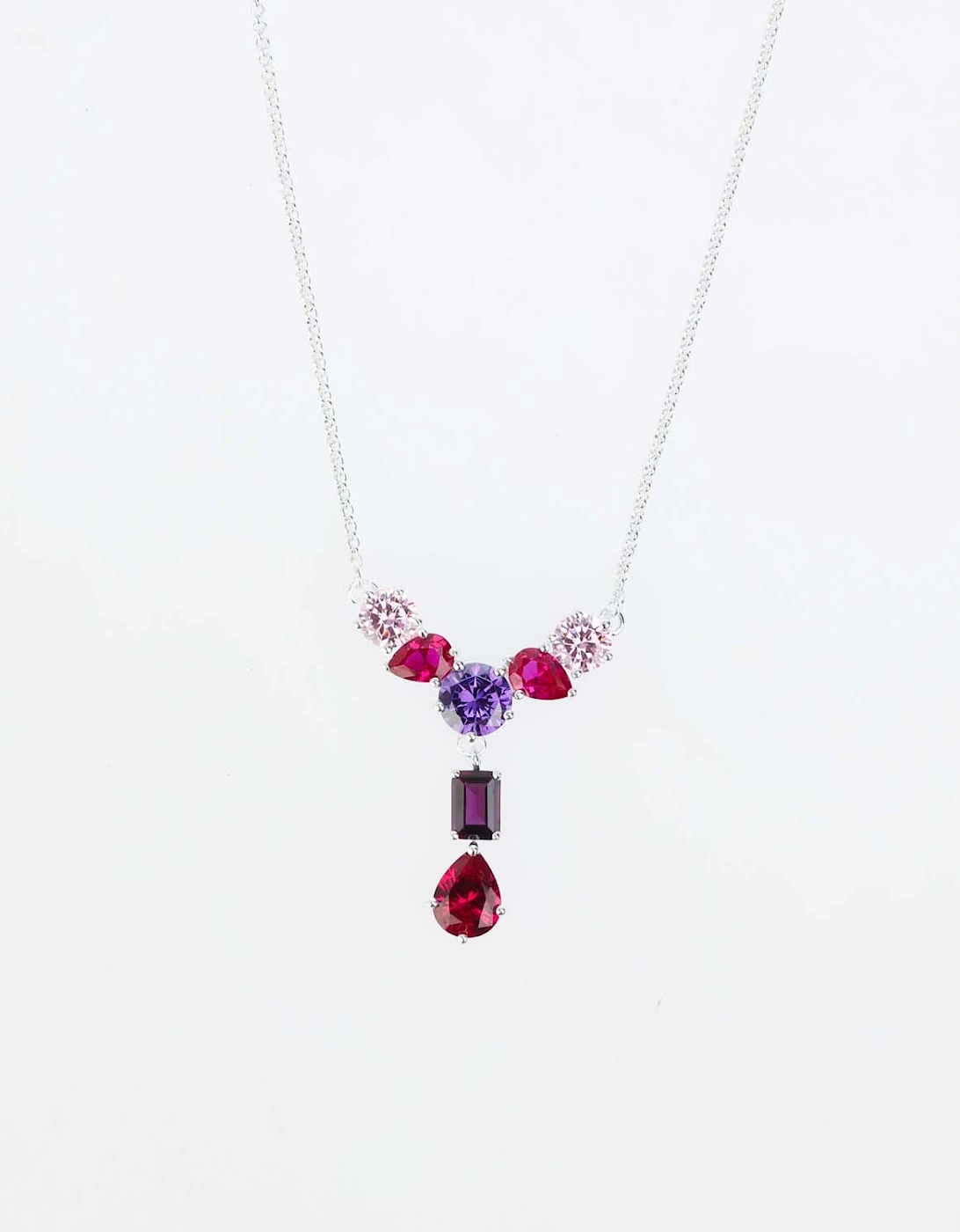 Y-Shape Silver Necklace, 3 of 2