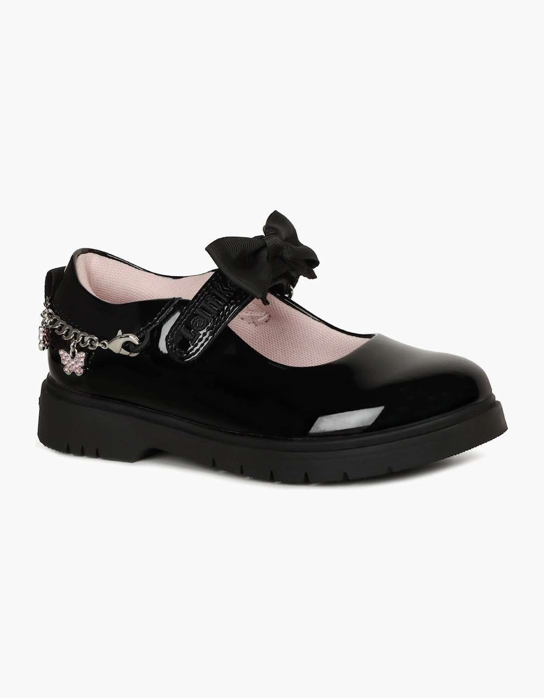 Lelli Kelly Girls Black 'S Isabella School Shoes - Size: Junior 1.5/34/1 Kids