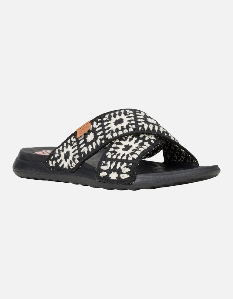 Christi Slide Cottage Crochet Womens Sandals