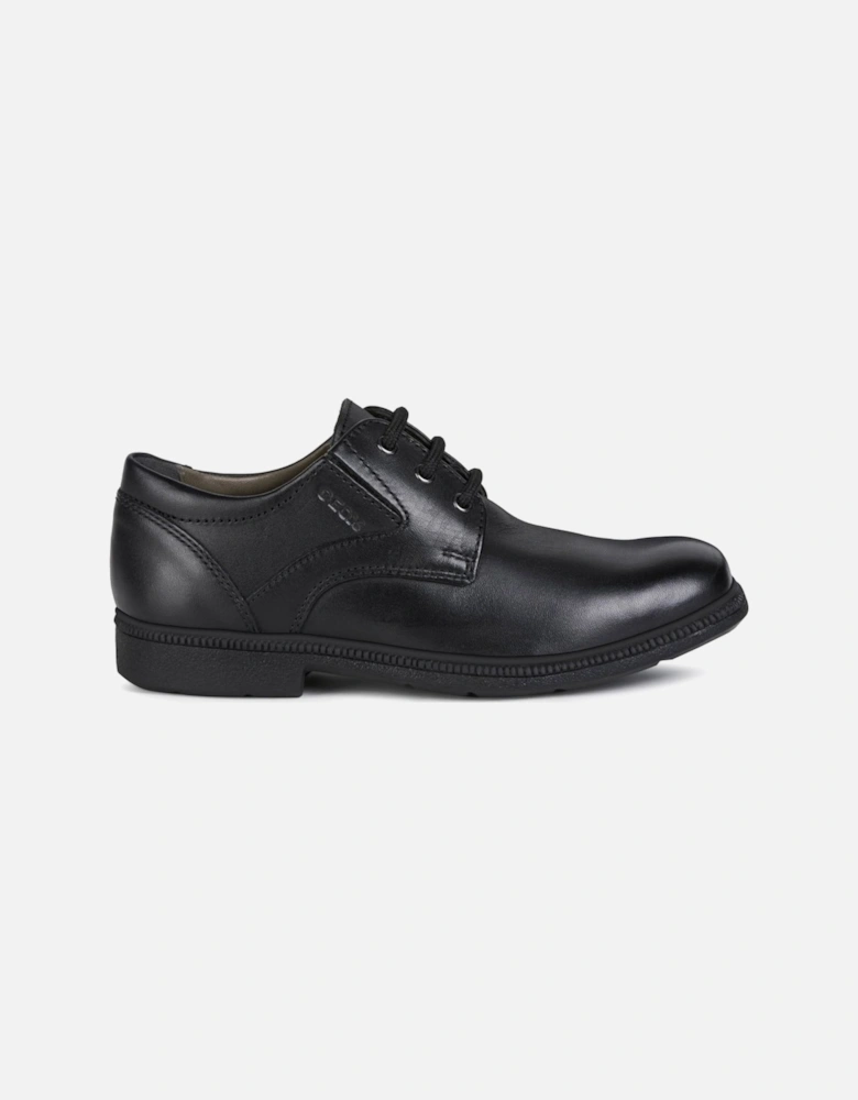 Jr Federico Boys Lace Up School Shoes