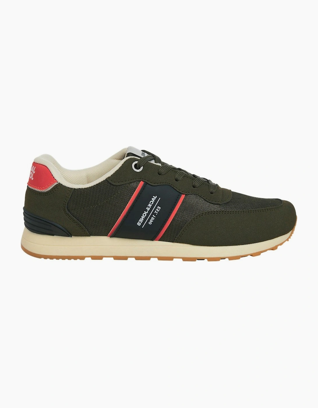 Jack & Jones Men's Spirit Runner Mens Trainers - Tan - Size: 8