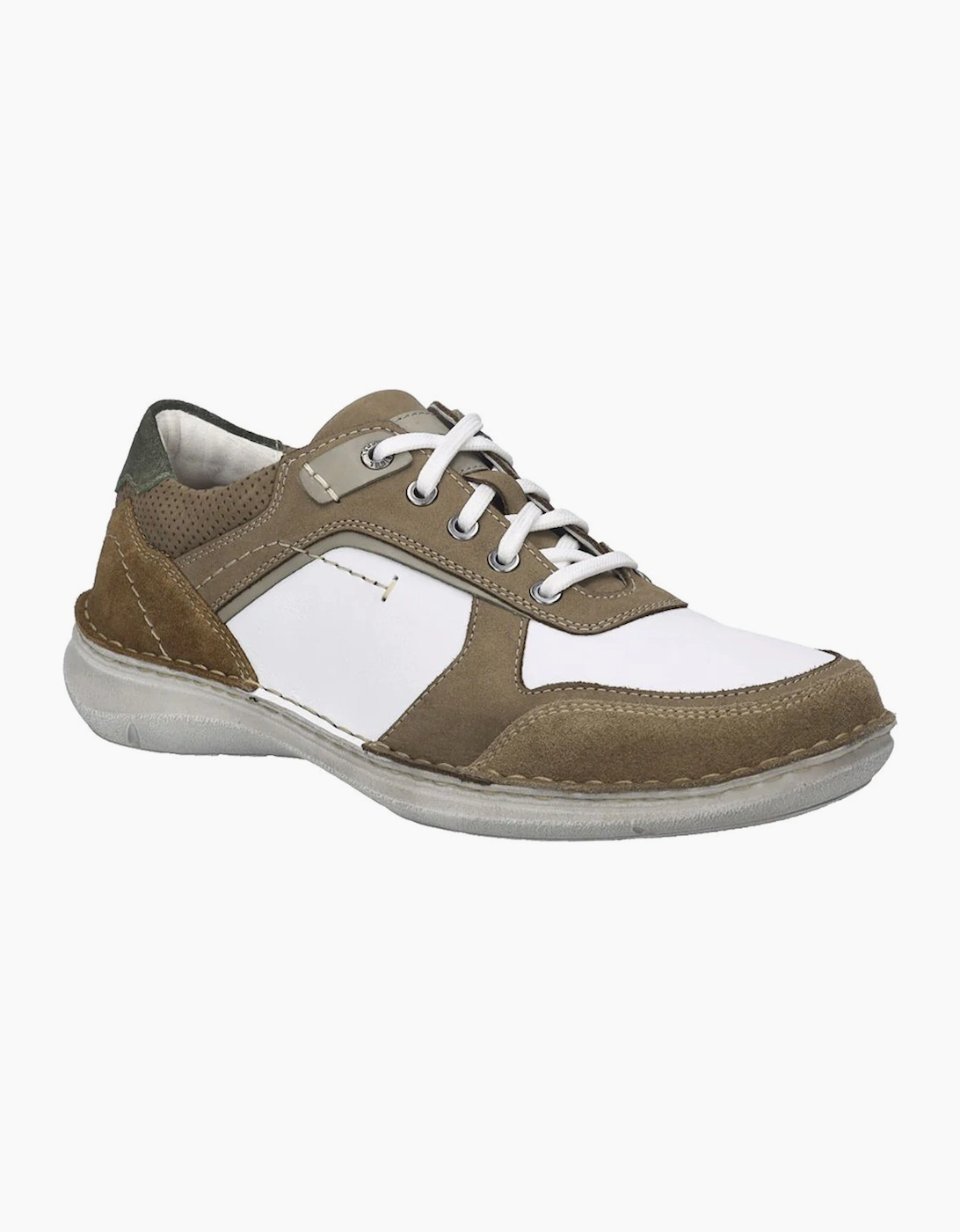 Josef Seibel Men's New Anvers 10 Mens Wide Fit Trainers - Tan - Size: 11