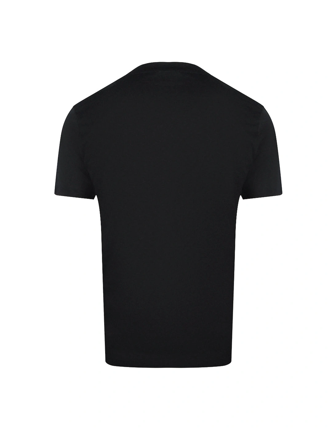 Branded Patch Logo Black T-Shirt